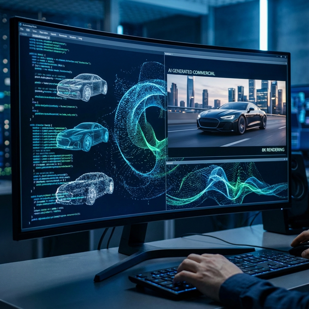 Рекламный ролик, созданный ИИ: кейсы