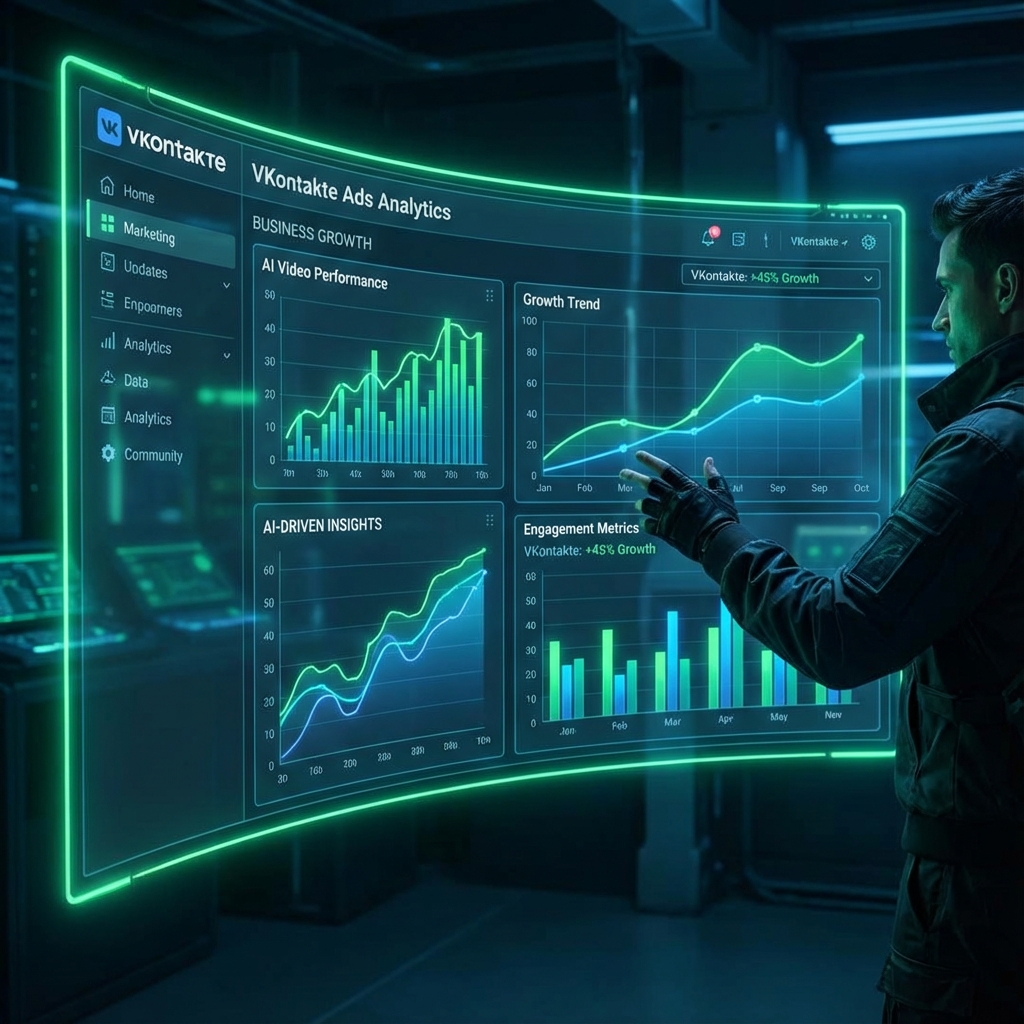 Настройка рекламы ВК с AI-видео: Услуга под ключ